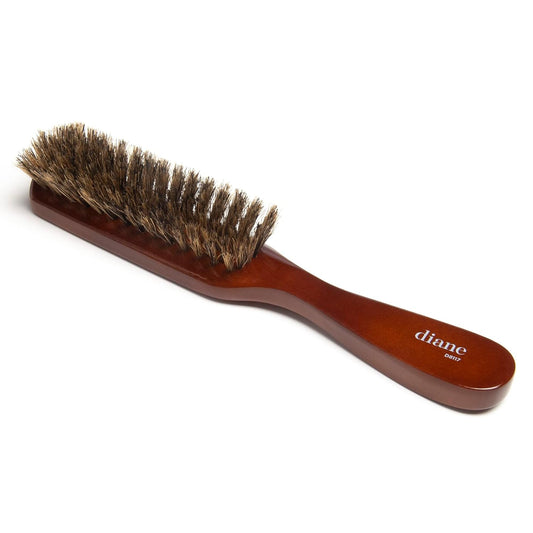 Premium 100% Boar Bristle Styling Brush for Men and Barbers – Medium Bristles for Thick Coarse Hair – Use for Detangling, Smoothing, Wave Styles, Soft on Scalp, Restore Shine and Texture