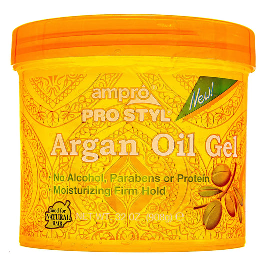 Pro Styl® Argan Oil Hair Styling Gel for Naturals, 32 Oz, Moisturizing, Unisex