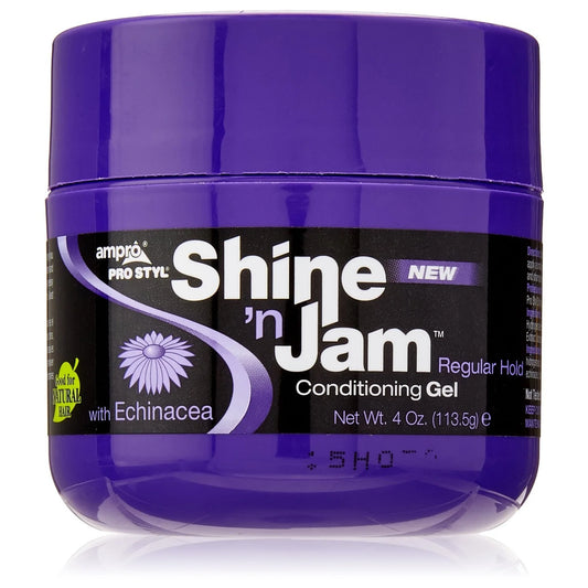 Shine N Jam Gel Reg, 4 Oz.