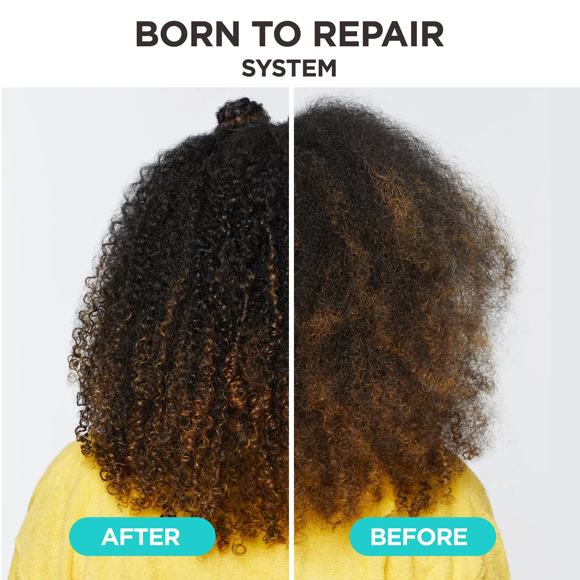 Born to Repair Reviving Nourishing Hair Oil, for Curly Hair, with Shea Butter, 4.2 Fl Oz