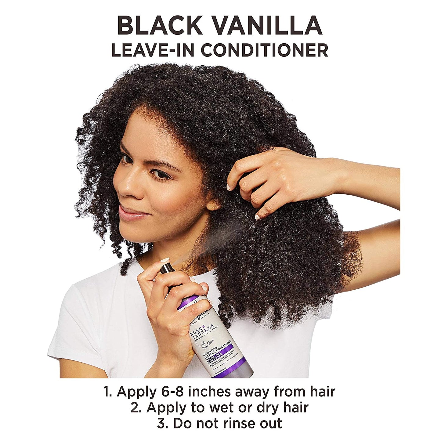 Carol’S Daughter Black Vanilla Moisture and Shine Leave in Conditioner, 8 Oz