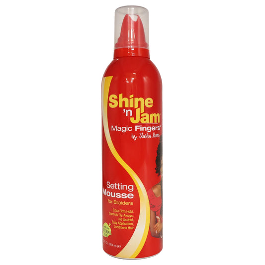 Shine 'N Jam Magic Fingers Setting Mousse, 12 Oz.