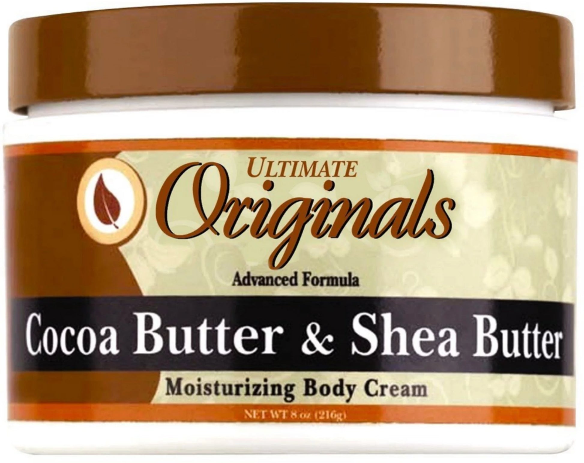 Cocoa Butter & Shea Butter Body Cream 8 Oz