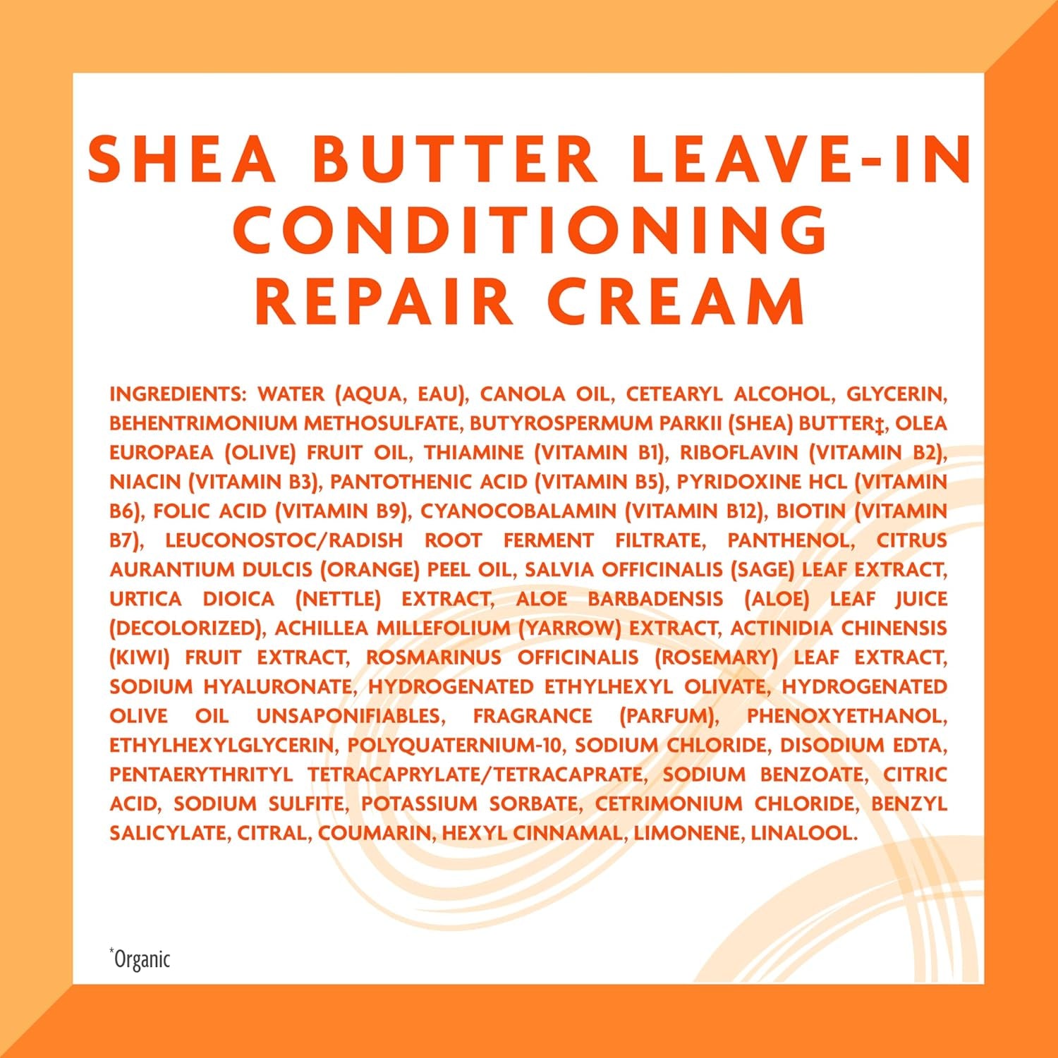 Leave-In Conditioning Repair Cream with Shea Butter, 16 Oz (Packaging May Vary)