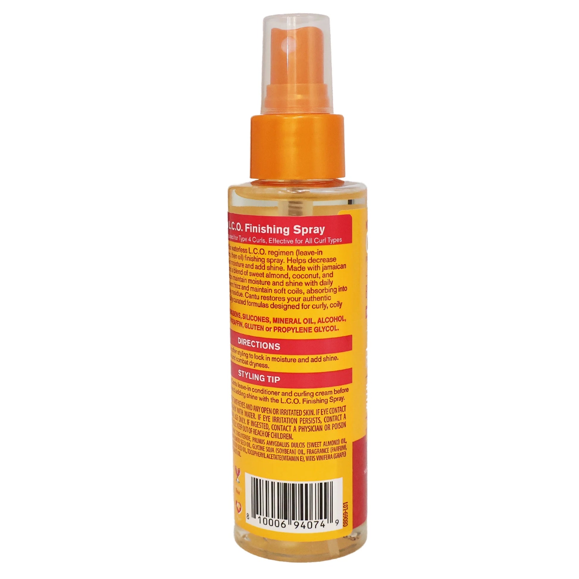 Jamaican Black Castor Oil Finishing Spray, 4 Oz.