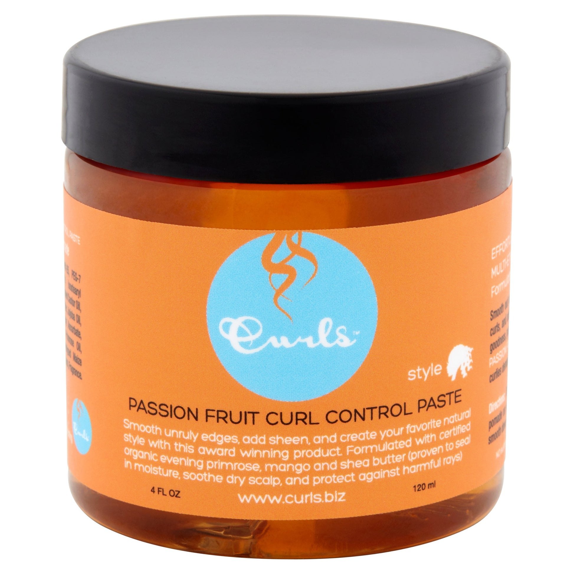 Passion Fruit Curl Control Paste for All Hair Types 4 Fl Oz