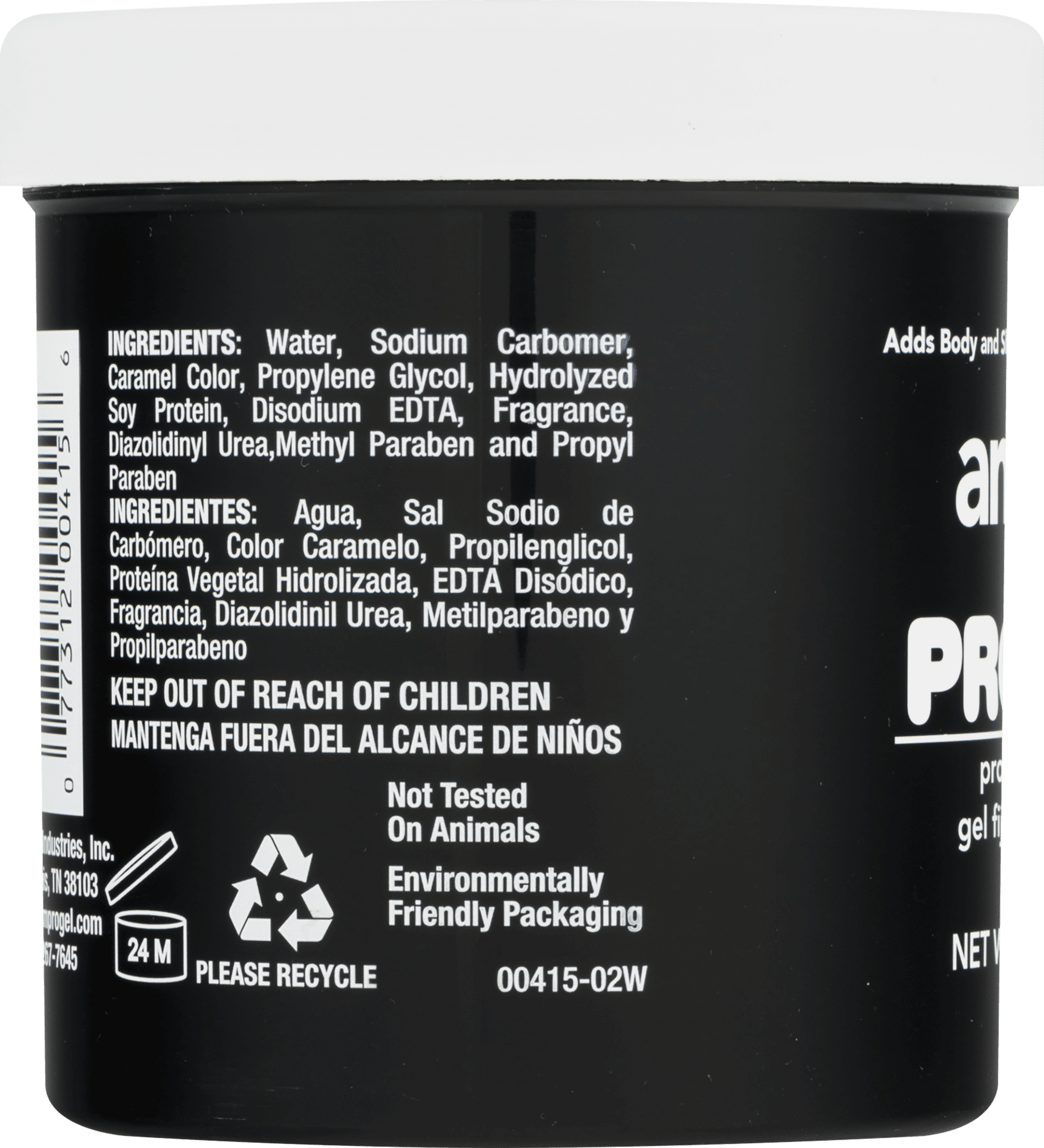 Pro Styl Protein Styling Gel, 15 Oz, Moisturizing, Unisex