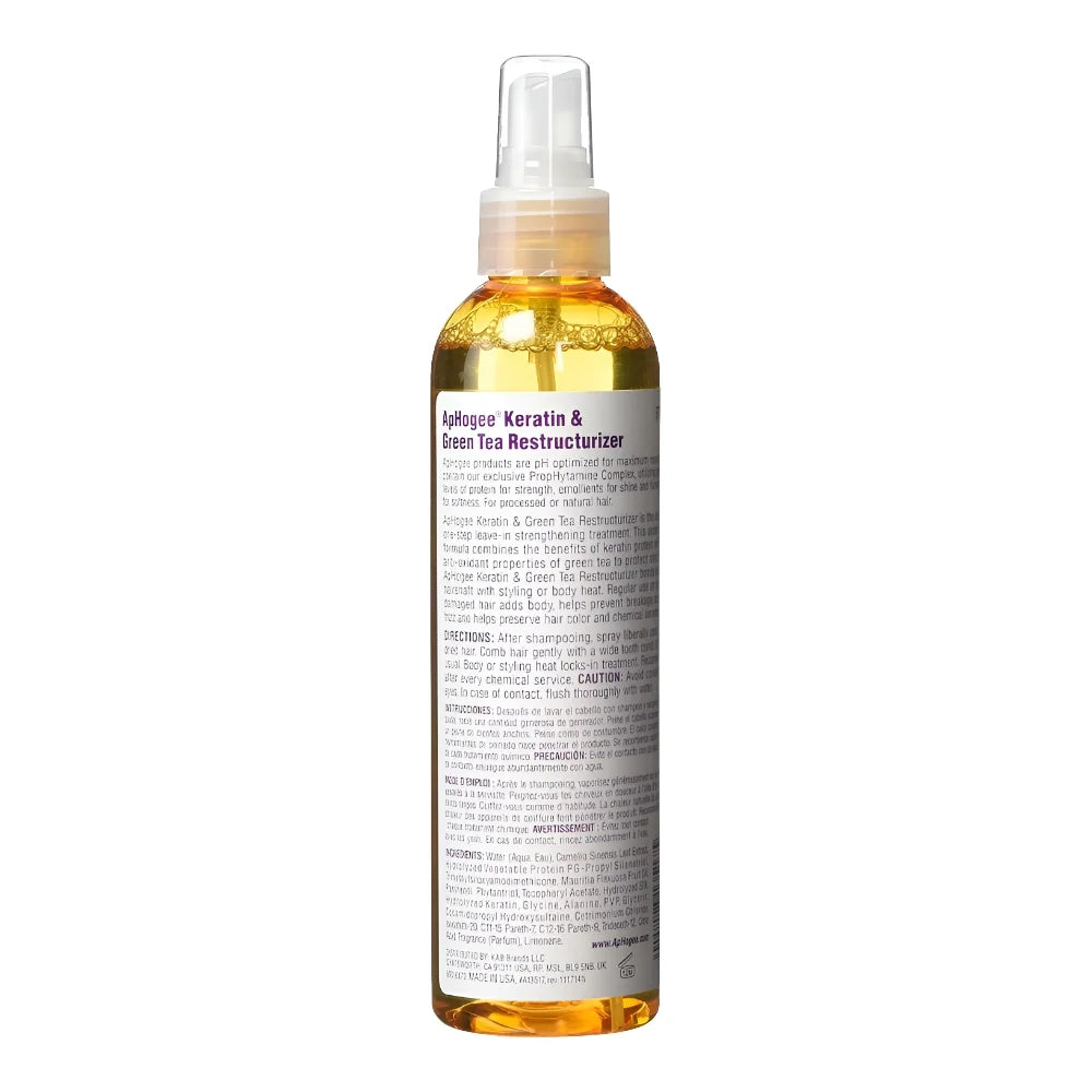 Keratin & Green Tea Restructurizer, 8 Oz