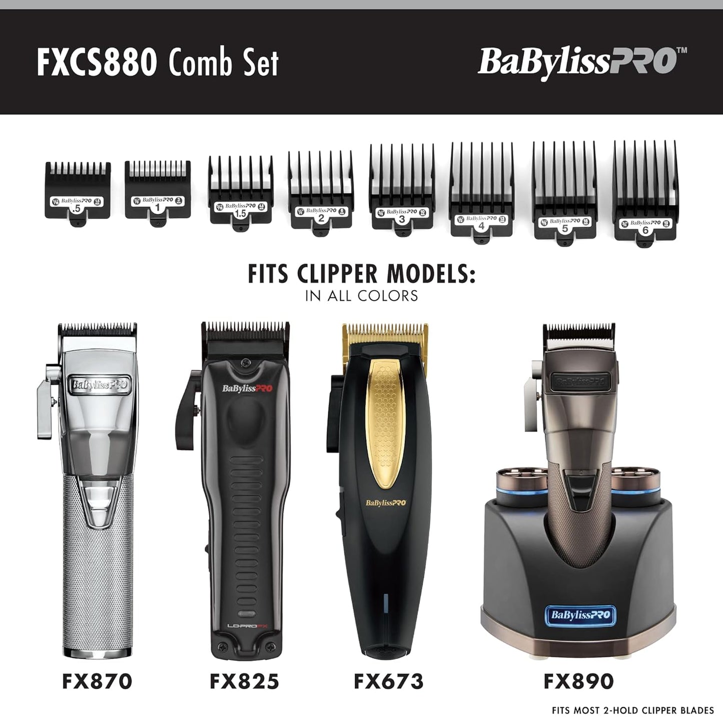 Barberology Comb Set