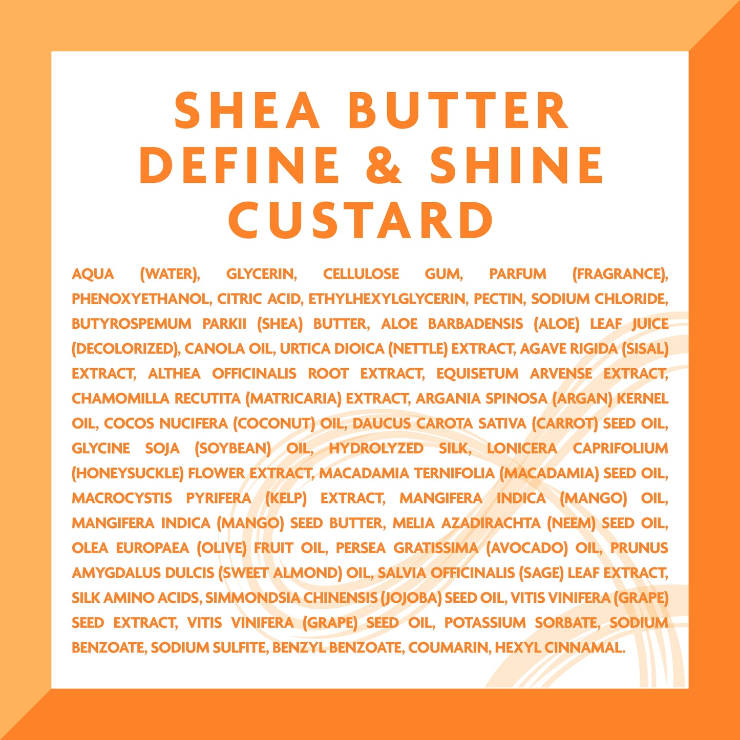 Define & Shine Custard with Shea Butter, 12 Fl Oz