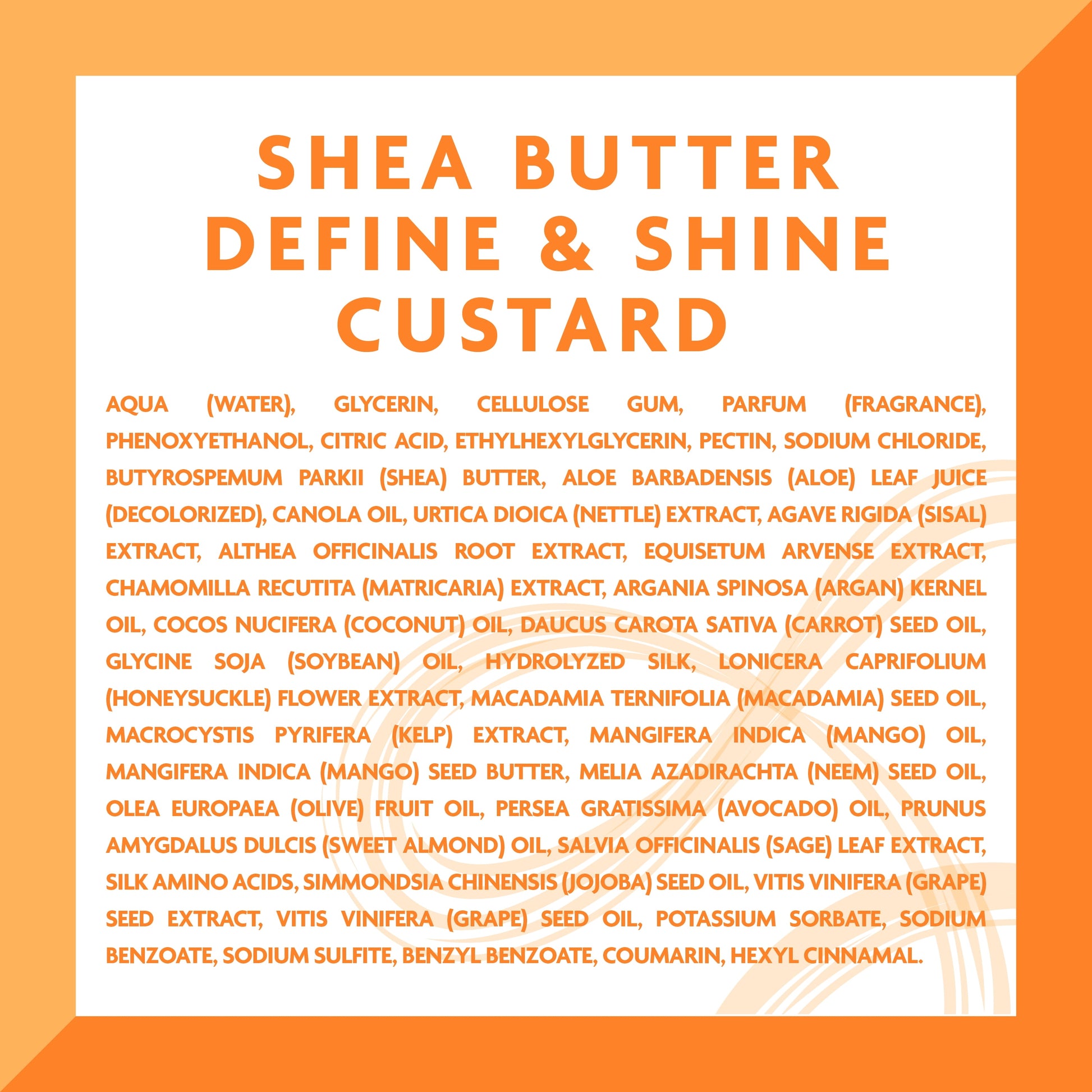 Define & Shine Custard with Shea Butter, 12 Fl Oz