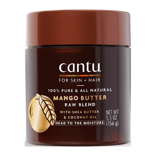 Skin Therapy Soothing Raw Blend, Mango Butter with Shea Butter and Coconut Oil, 5.5 Oz.