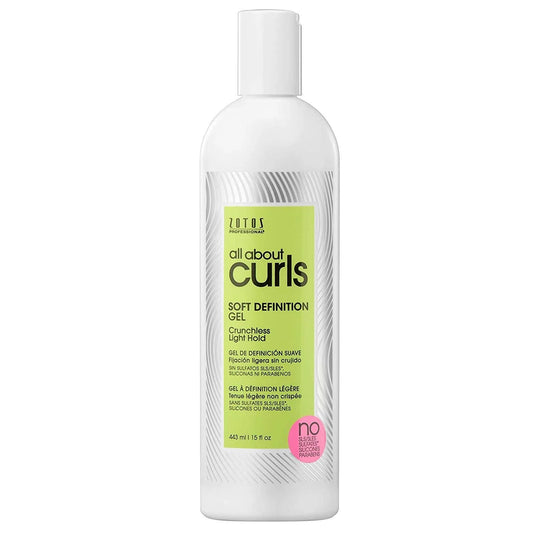 All about Curls Soft Definition Gel, 15 Oz, Pack of 1