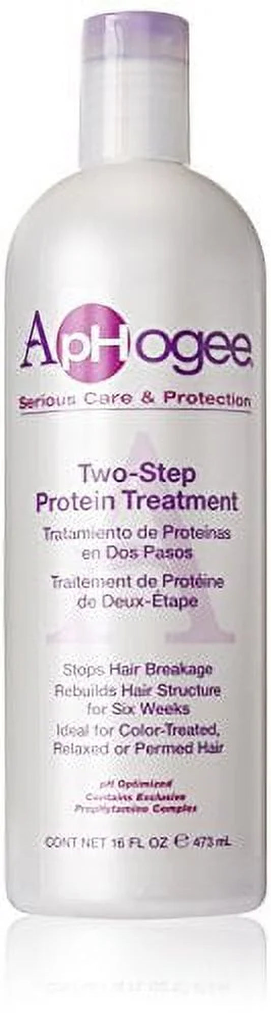 Two-Step Treatment Protein for Damaged Hair, 16 Oz