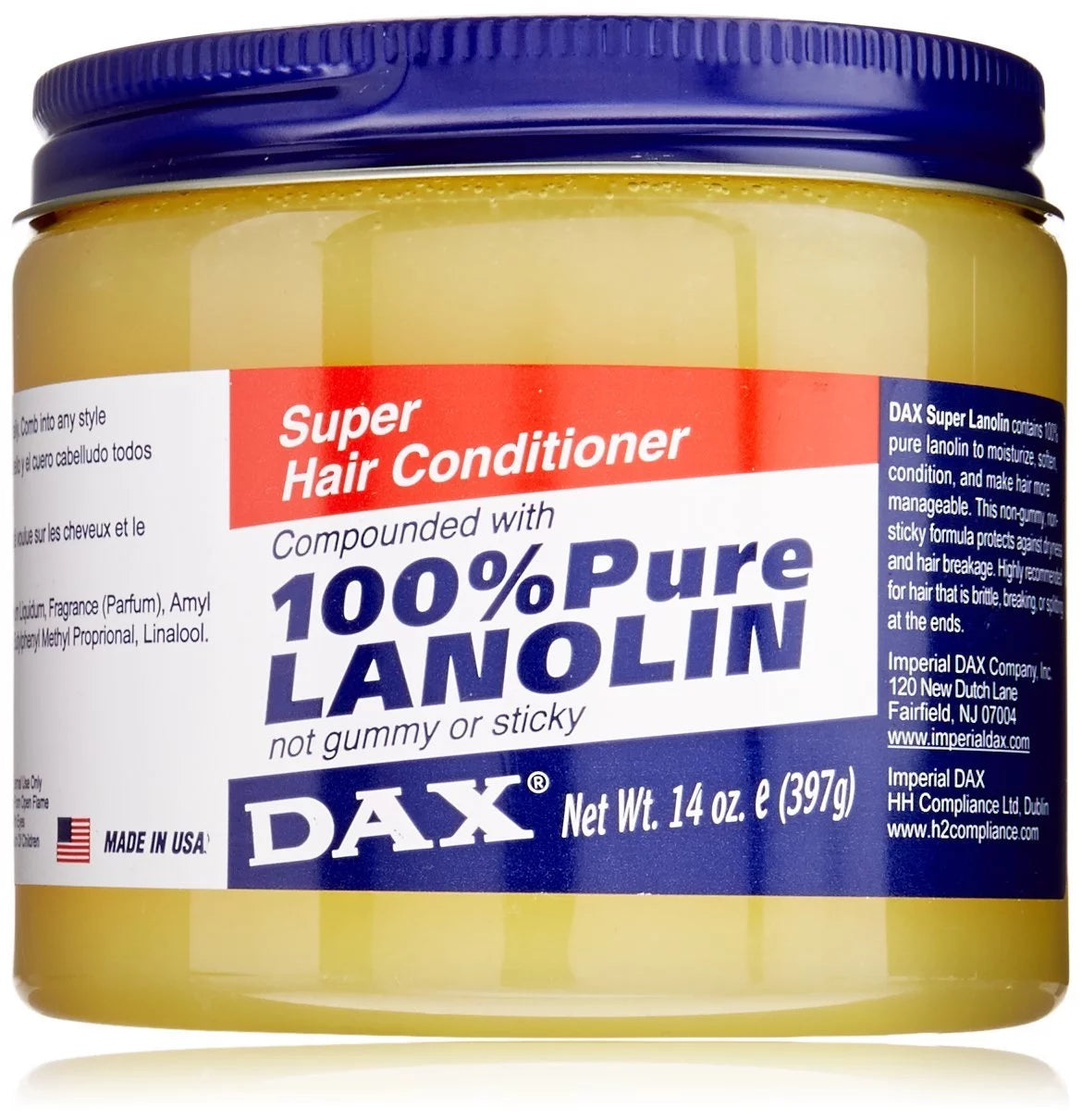 Super Lanolin Hair Conditioner, 14 Ounce