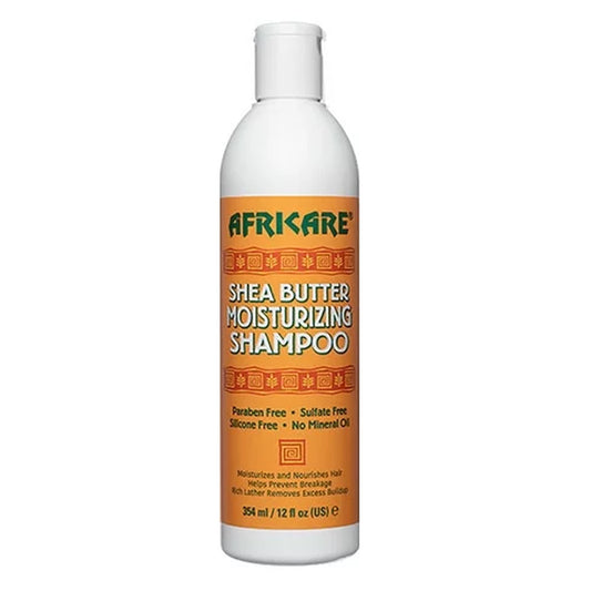 Africare Shea Butter Moisturizing Shampoo, 12 Oz