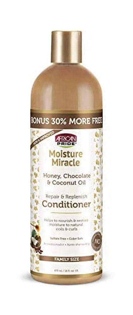 Moisture Miracle Honey, Chocolate & Coconut Oil Conditioner, 16 Oz