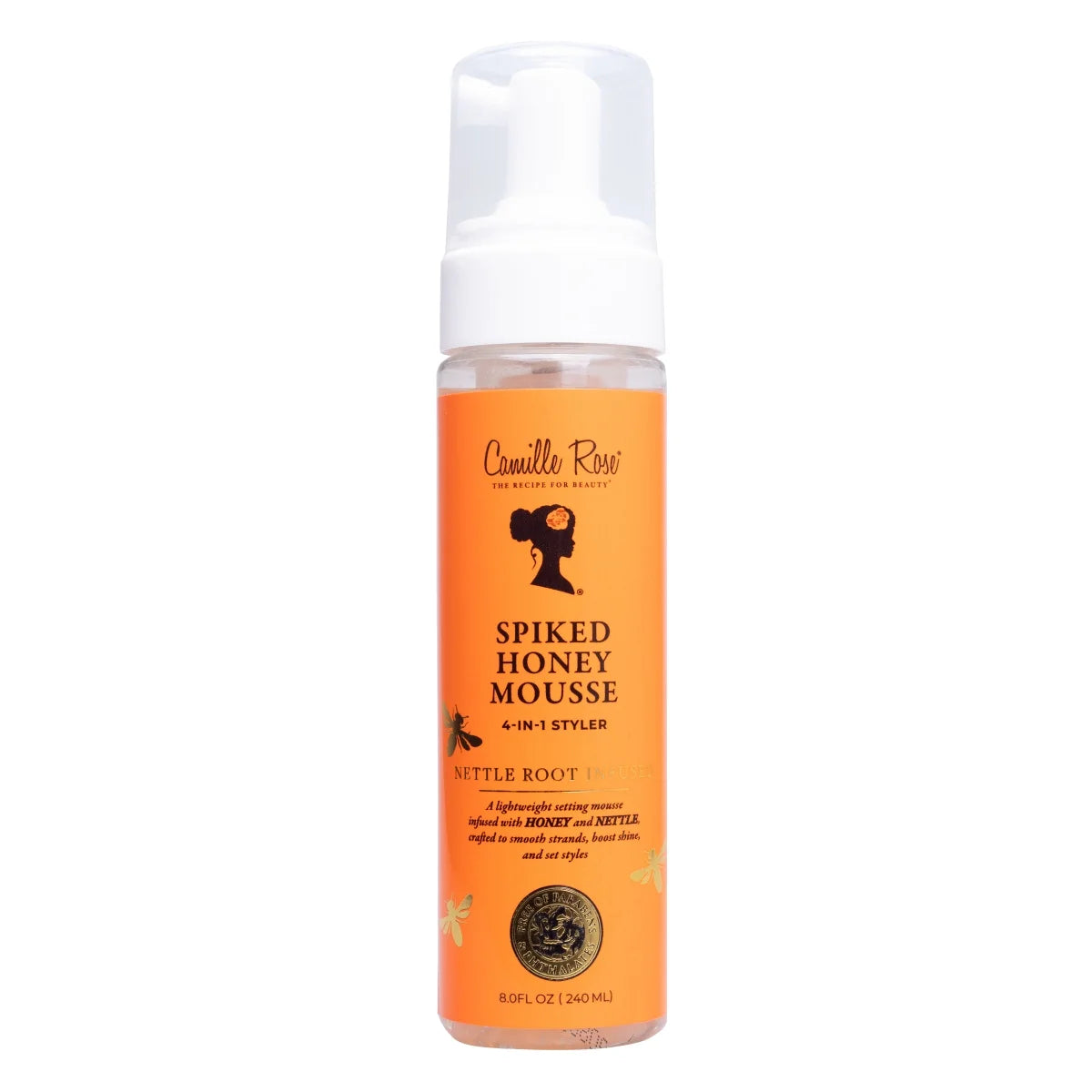 Spiked Honey Styling Mousse, 8.0 Fl Oz, All Hair Types Moisturizing, Unisex