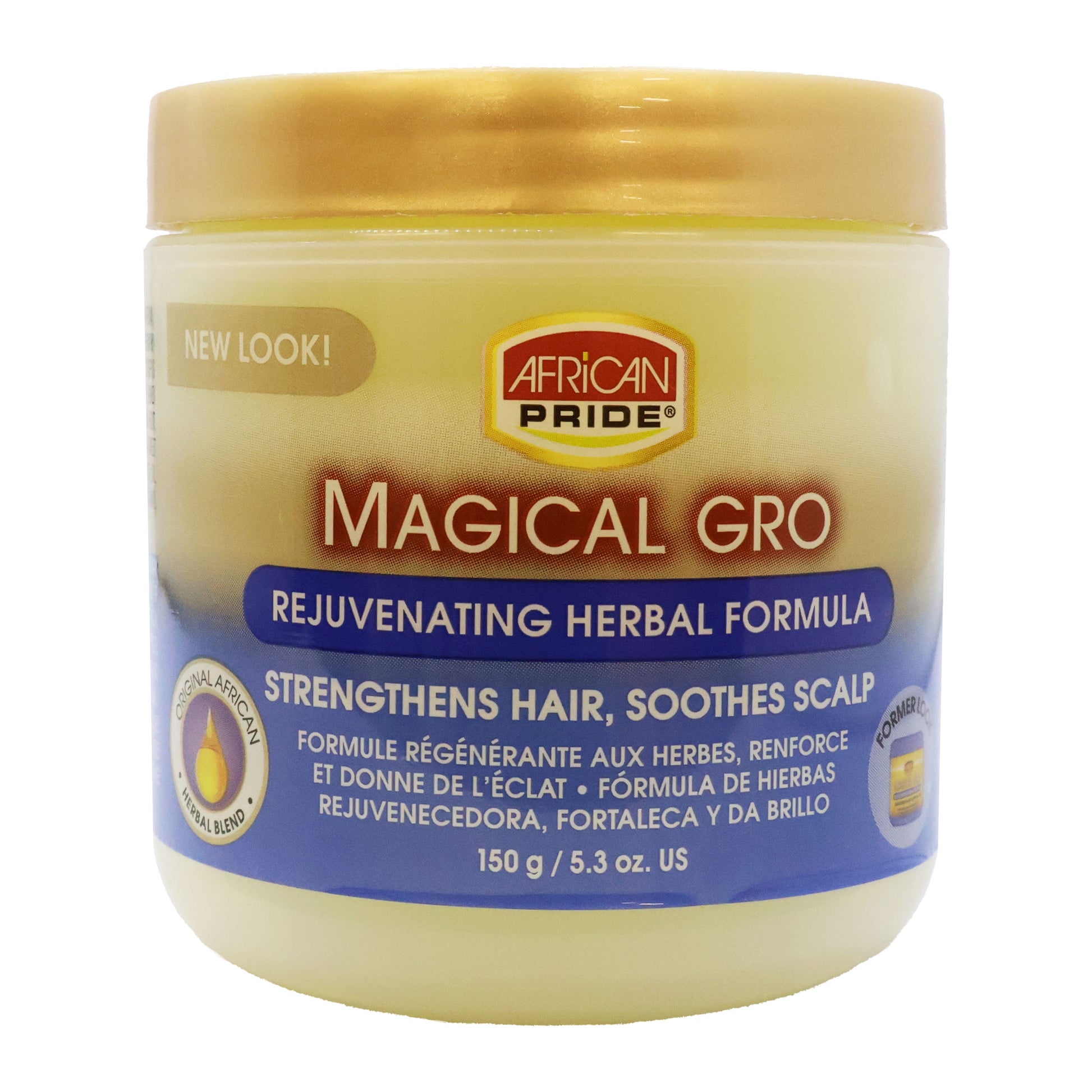 Magical Gro Rejuvenating Herbal Formula Hair and Scalp Treatment 5.3 Oz., Pack of 2