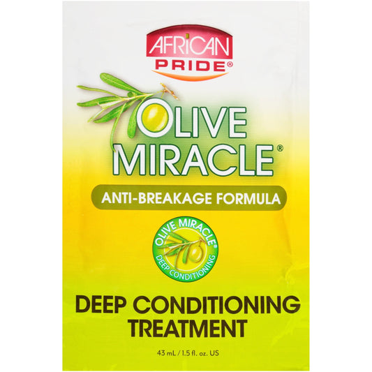 Olive Miracle Deep Conditioning Treatment, 1.5 Oz. Pack of 8