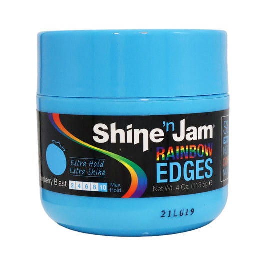 Shine N Jam Rainbow Edges, Blueberry Blast, 4 Oz.