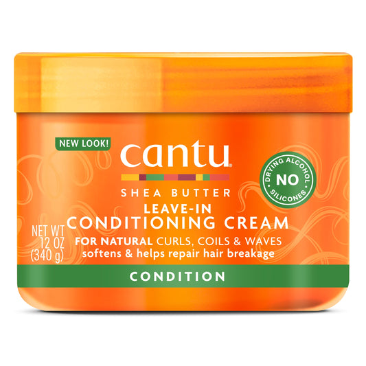 Shea Butter for Natural Hair Leave-In Conditioning Cream 12 Fl. Oz. Jar