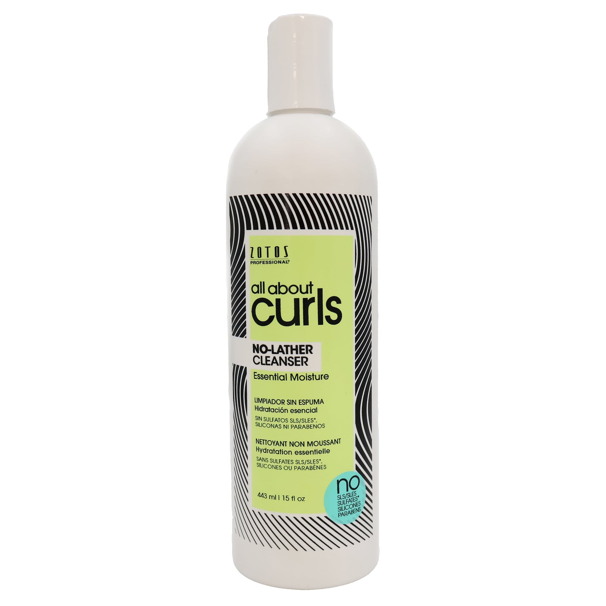 Zotos All about Curls No Lather Cleanser, 15 Oz