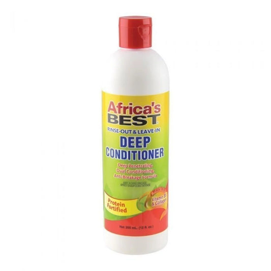 Deep Conditioner, Rinse-Out & Leave-In, 16 Oz.