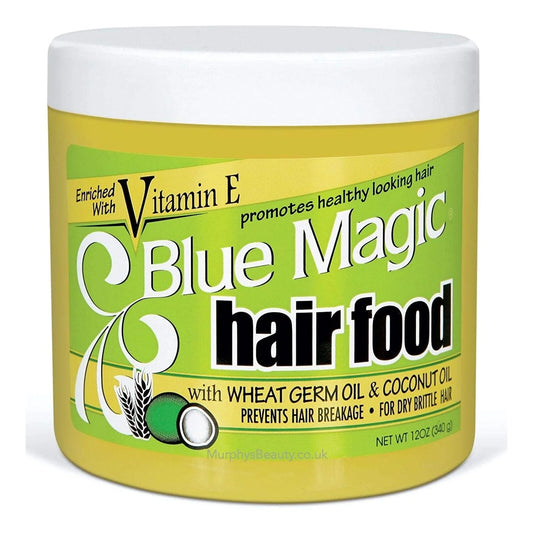 Hair Food, Wheat Germ Coconut Oil, 12 Oz.