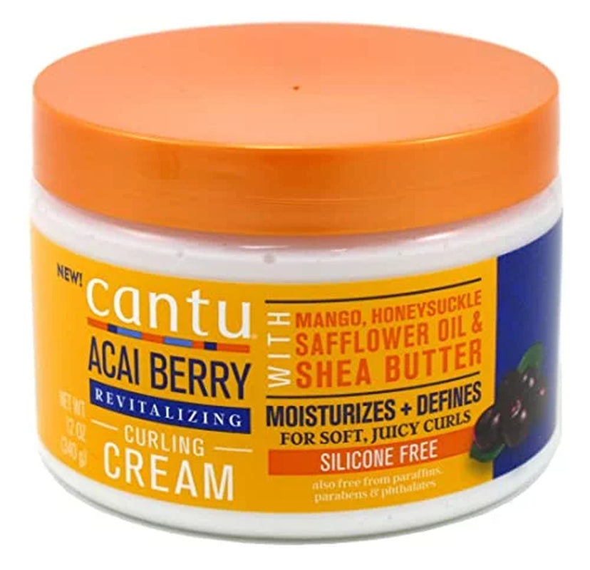 Acai Berry Curling Cream Revitalizing, 12 Oz