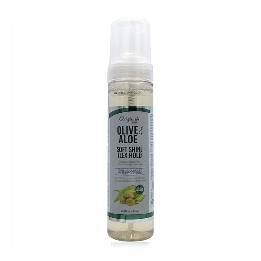 Original'S Olive Aloe Soft Shine Flex Hold, 8.5 Oz