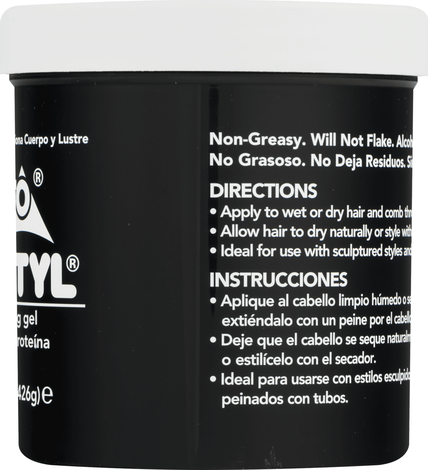 Pro Styl Protein Styling Gel, 15 Oz, Moisturizing, Unisex