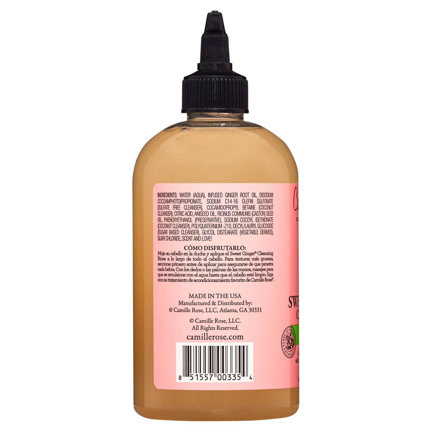 Sweet Ginger Cleansing Rinse, 12 Oz