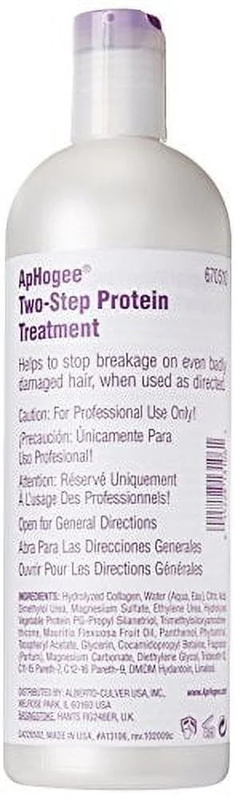 Two-Step Treatment Protein for Damaged Hair, 16 Oz