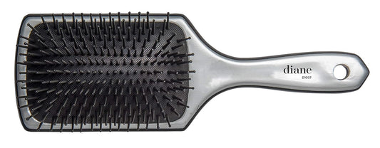 Silver Cushion Paddle Brush, Large, 13 Row (D1037)