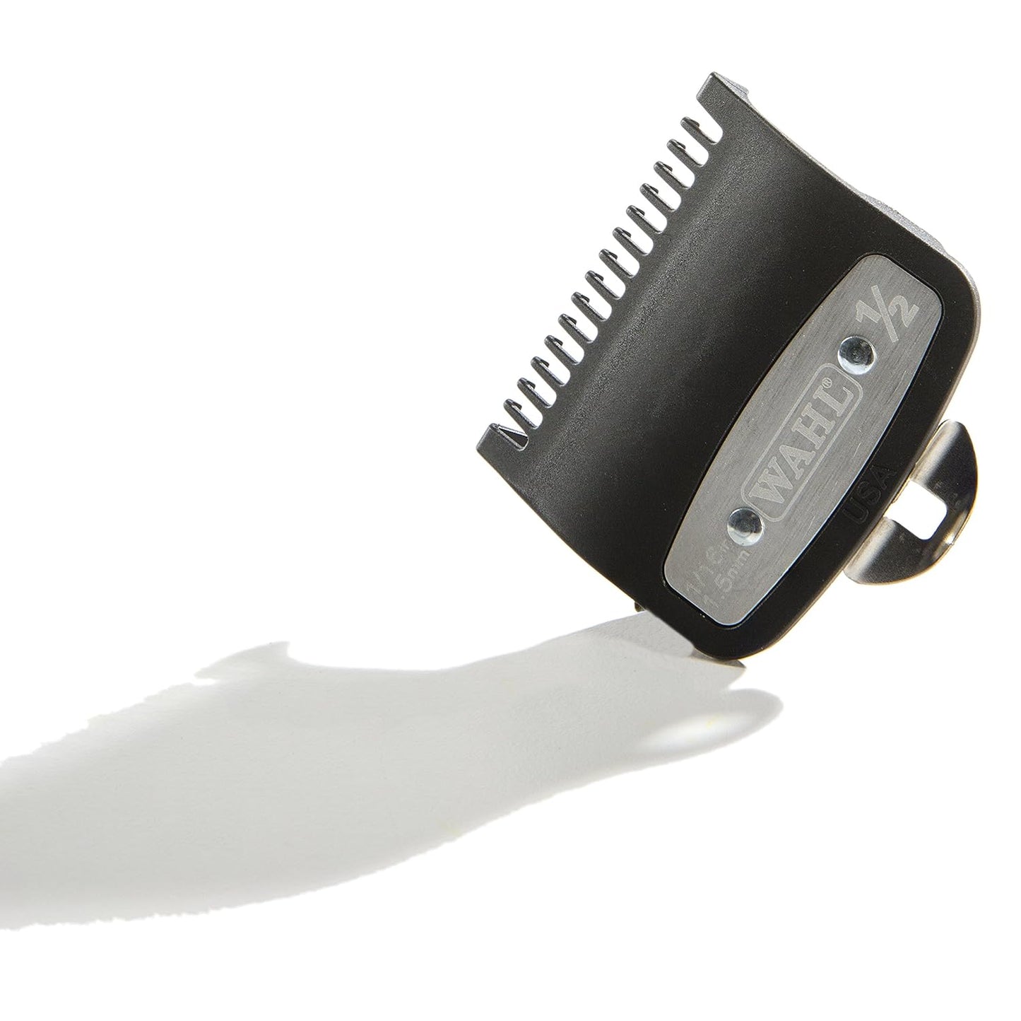 #1/2 Premium 1/16" Cutting Guide with Metal Clip #3354-1000 - Great for Barbers and Stylists - Ensures Smoother, Safer Cutting Experience - Fits All Wahl Vibrator Clippers