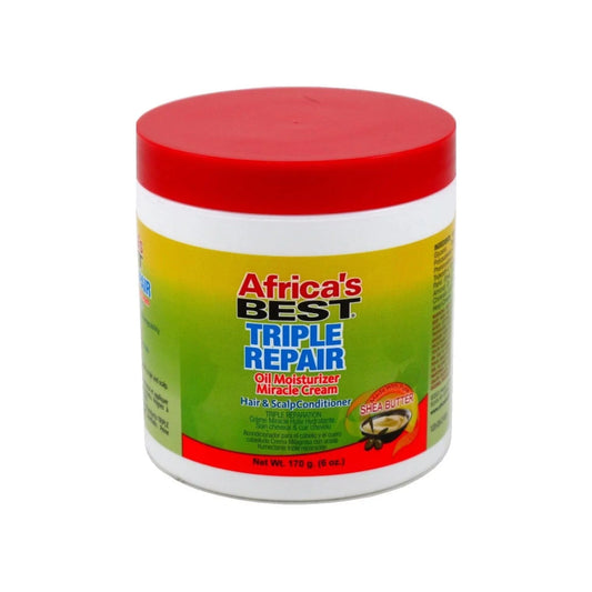 Africa'S Best Hair and Scalp Conditioner Triple Repair, 6 Oz., Pack of 12